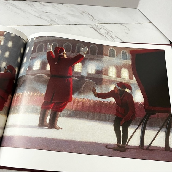 The Polar Express Book by Chris Van Allsburg Hard Cover Kids Children - Picture 10 of 16